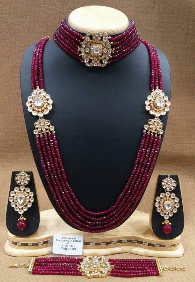 Pearls Layers Necklace Set