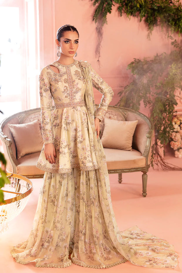 Buy Indian Georgette Pear Green Sharara Suit LSTV117058