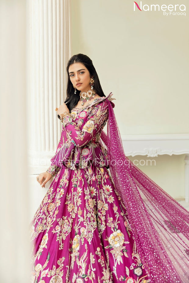 Peplum Lehenga Choli