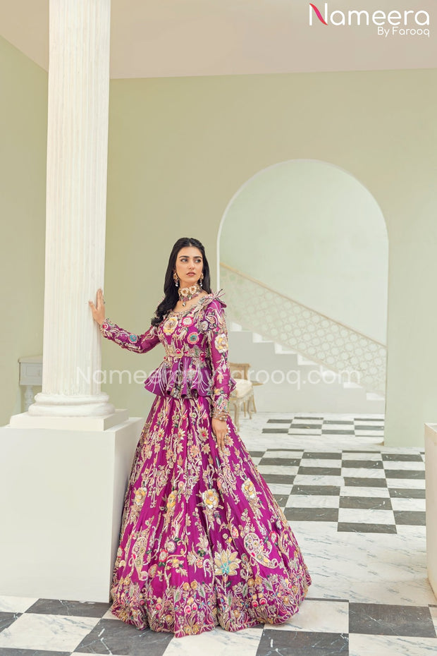 Peplum Lehenga