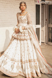 Peplum Top with Lehenga