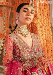 Pink Bridal Dress Pakistani