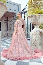 Pink Bridal Dress Pakistani