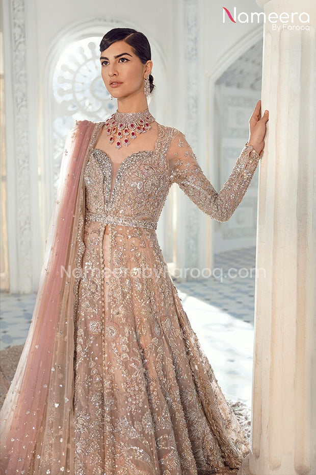 Pink Bridal Dress Pakistani