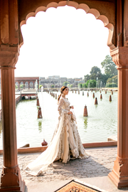 Pink Dulhan Dress Lehenga Pakistani