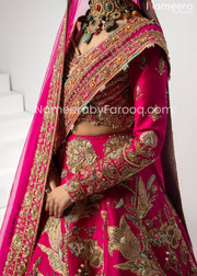 Designer Pink Embroidered Lehenga