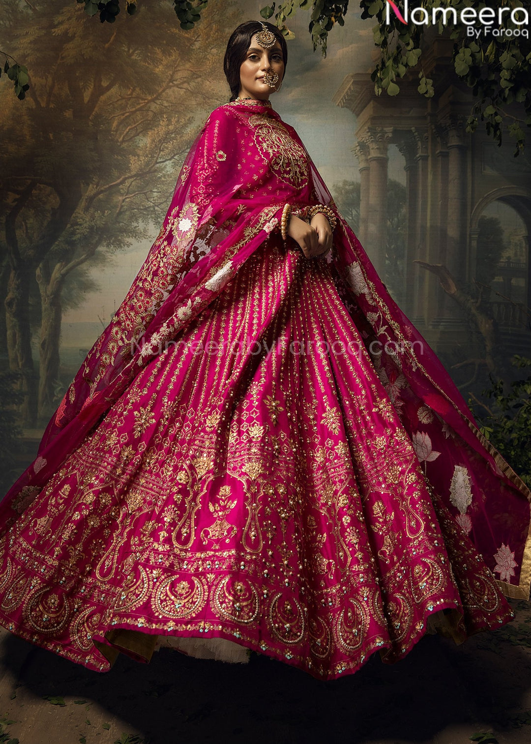 Pink Lehenga Choli Bridal 