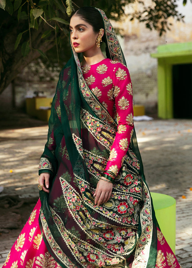 Pink Lehenga Choli Wedding Dress Pakistani