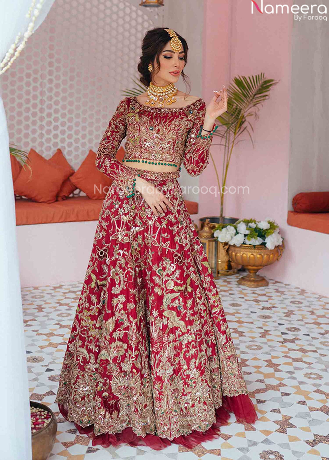 Pink Lehenga Choli