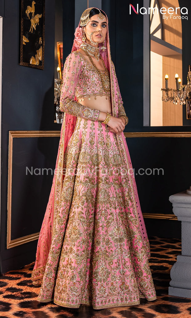 Pink Lehenga Choli