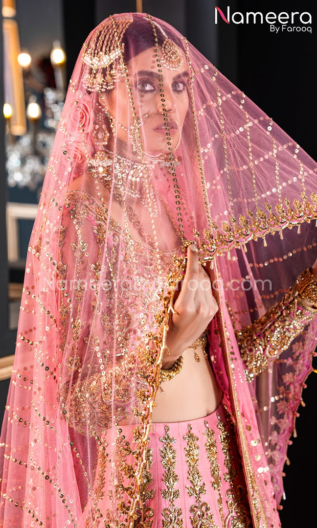 Pink Lehenga Designs
