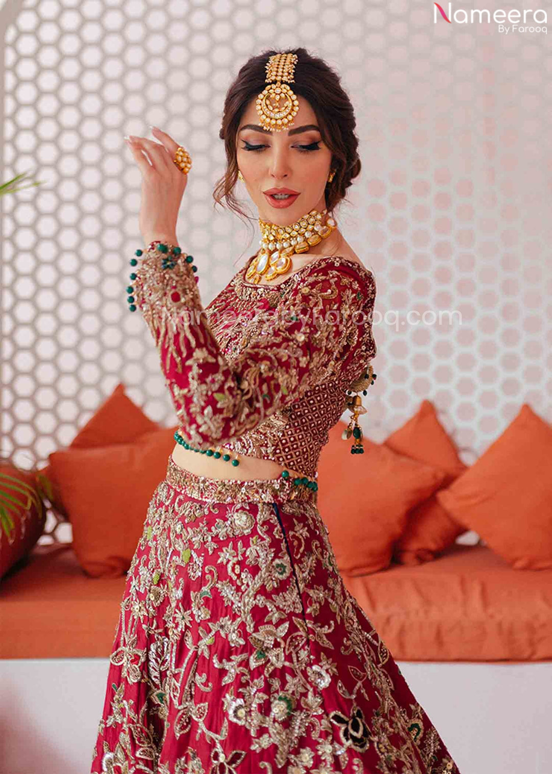 Pink Lehenga