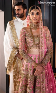Pink Lehenga for Bride