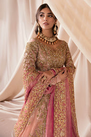 Pink Long Gown Lehenga Pakistani Wedding Dresses 2023