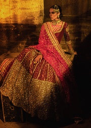 Pink Maxi Bridal Dress for Wedding