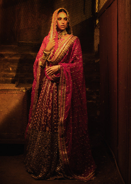 pink maxi bridal dress for wedding