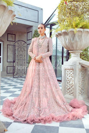 Pink Maxi Dress Pakistani