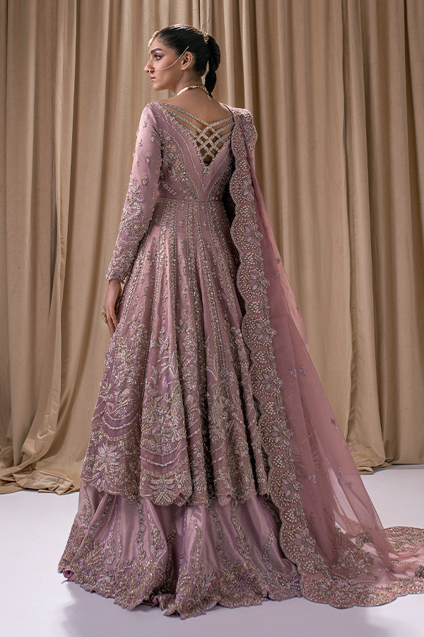 Pink Maxi Lehenga for Pakistani