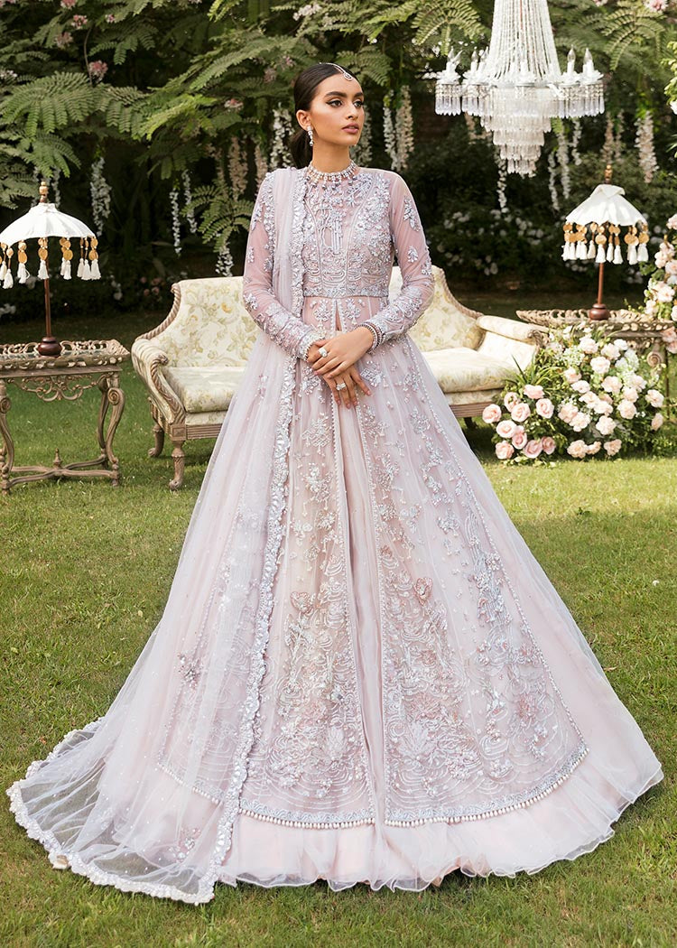 Elegant Pink Pakistani Bridal Dress with Sharara Kameez Style