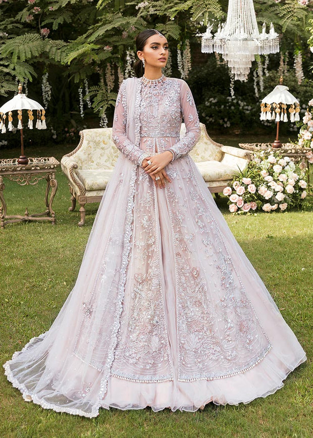 Pink Pakistani Bridal Dress in Sharara Kameez Style