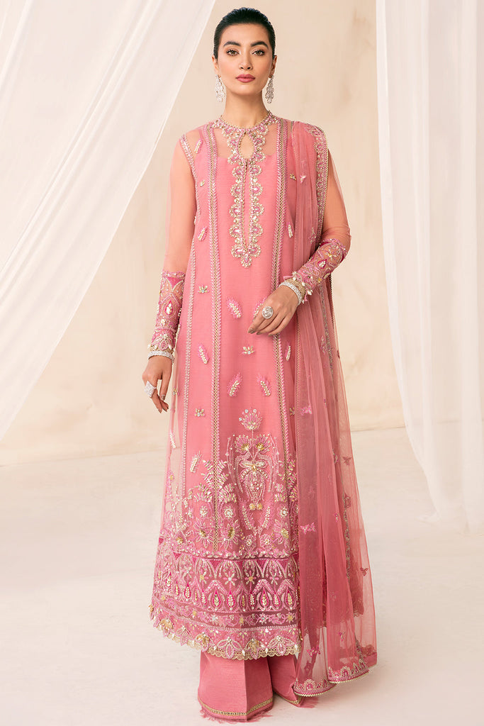 Buy Rosewood Pink Straight Cut Suit - Pakistani Style Pant Suit – Empress  Clothing
