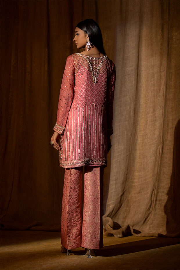 Pink Salwar Kameez Embellished Pakistani Wedding 