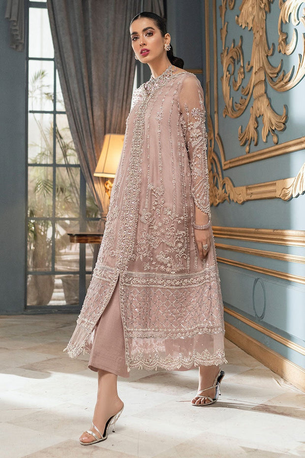 Pink Salwar Kameez with Silver Embellishments 2022