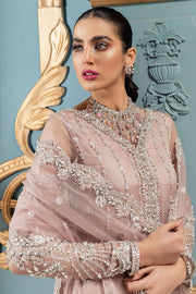 Pink Salwar Kameez with Silver Embellishments Designer