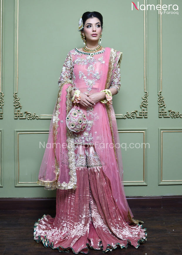 Pink Sharara