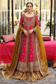 Pink and Orange Lehenga Online Pakistani Wedding Wear