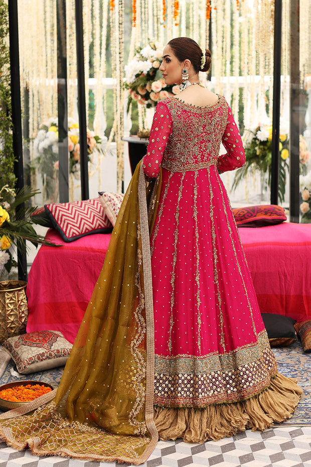 Pink and Orange Lehenga Online Pakistani Wedding