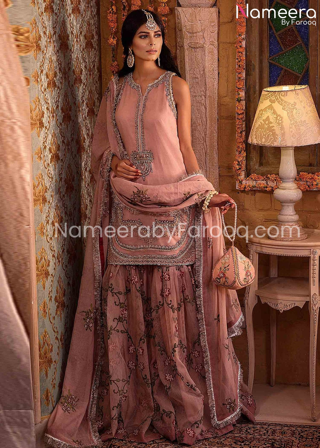  Pink Gharara