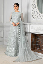 Pishwas Dress Pakistani in Light Grey Shade