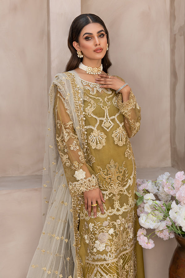 Premium Embroidered Salwar Kameez and Dupatta Pakistani Eid Dress
