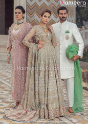 Premium Grey Pakistani Wedding Dresses Online