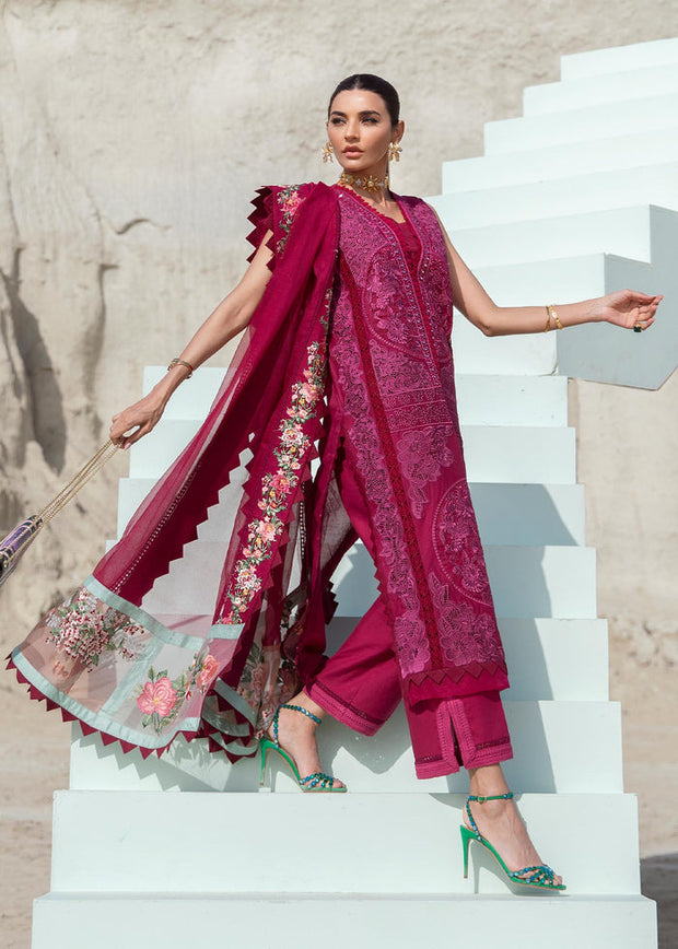 Premium Lawn Pink Salwar Kameez Pakistani Eid Dress