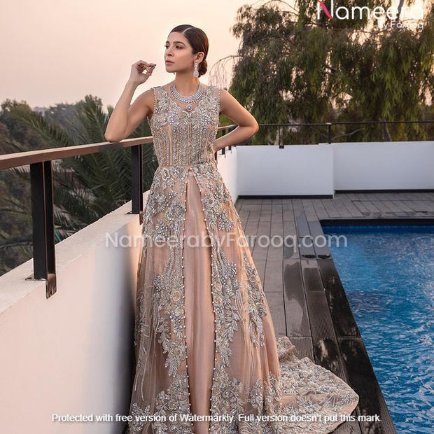 Premium Long Gown in Bridal Collection Pakistan