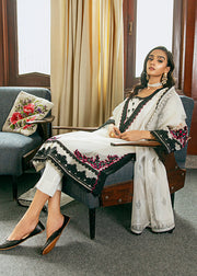 Premium Organza Kameez Trouser Embroidered Pakistani Eid Dress