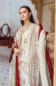 Premium Pakistani Embroidered Salwar Kameez and Dupatta Dress
