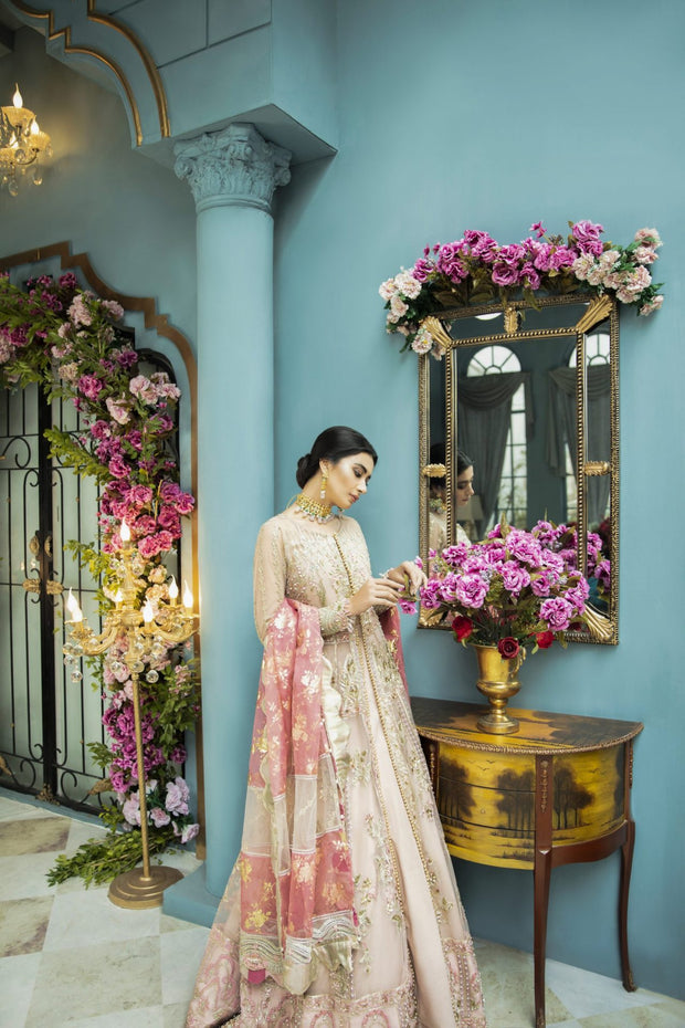 Premium Pakistani Pishwas Dress in Frock Style for Wedding