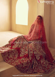 Premium Red Pakistani Designer Bridal Dresses