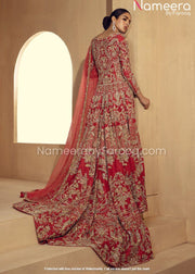 Premium Red Pakistani Designer Bridal Dresses