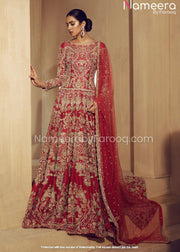 Premium Red Pakistani Designer Bridal Dresses