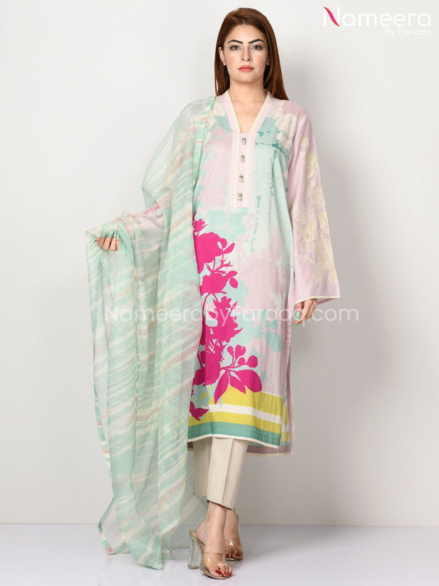 Printed Lawn Suits