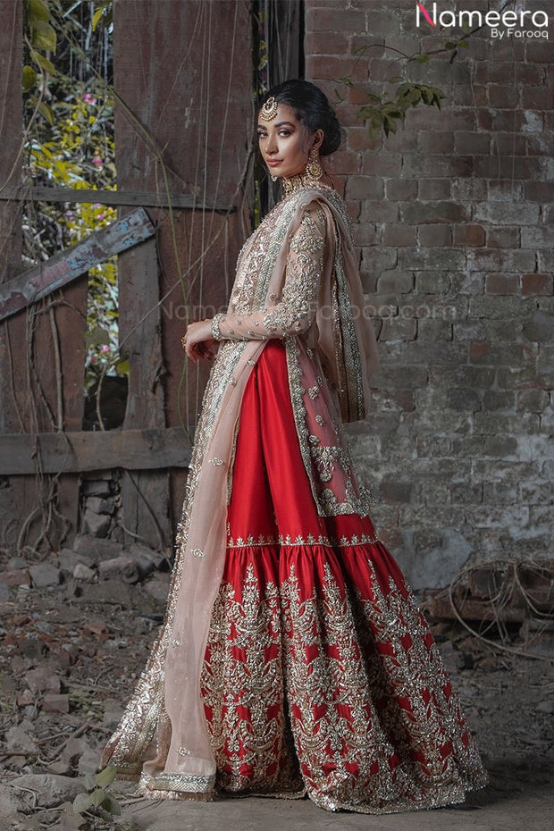 punjabi bridal gharara
