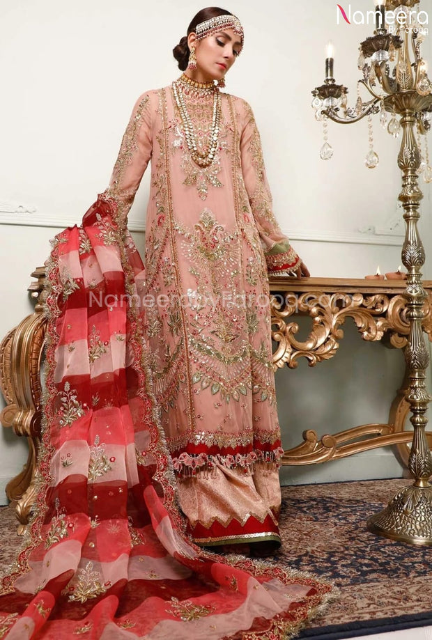 Punjabi Suit with Plazo Dupatta Look