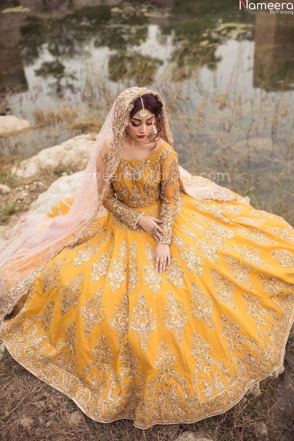 Pakistani Embellished Punjabi Wedding Dress Lehenga Choli – Nameera by Farooq