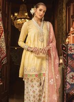 Elegant Punjabi Suit in Yellow Color
