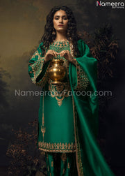 Pure Silk Salwar Kameez for Wedding Wear