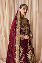 Purple Chiffon Lehenga Shirt Pakistani Wedding Dress